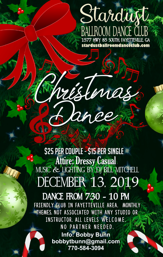  2019 Stardust Ballroom Dance Club Christmas Dance Flyer (2nd Friday DEC 13, 2019)VVI .png
